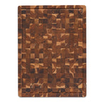 End grain teak wood butcher block 20 x 15 x 1.5 inches